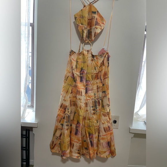 Cult Gaia Nadeesha Dress in Summer Haze - Size L - Picture 5 of 8